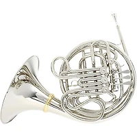 Hans Hoyer 6801NSA Kruspe Style Series Double Horn with Detachable Bell Nickel Silver