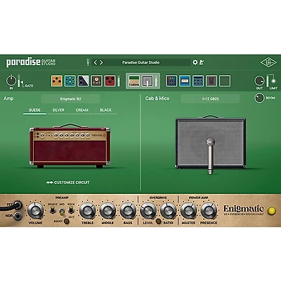 Universal Audio Paradise Guitar Studio Plug-in - Crossgrade From Showtime '64 Tube Amp (Software Download)