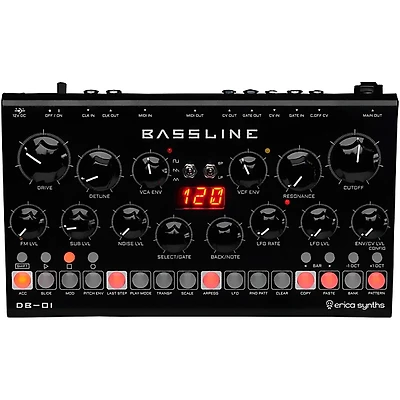 Erica Synths Bassline DB-01 Desktop Bassline Synthesizer