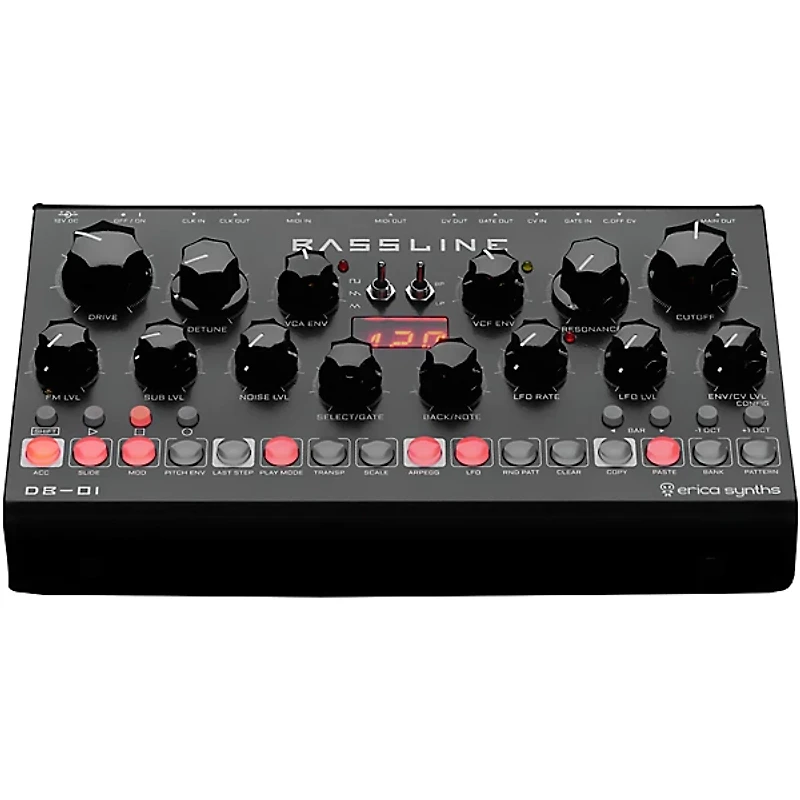 Erica Synths Bassline DB-01 Desktop Bassline Synthesizer