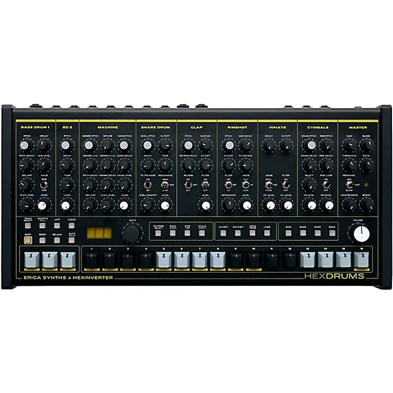 Erica Synths Hexinverter Mutant HexDrums Analog Drum Synthesizer
