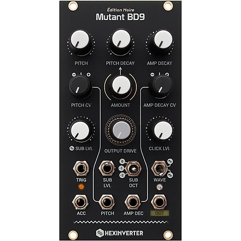 Erica Synths Hexinverter Mutant BD9 Bass Drum Eurorack Module