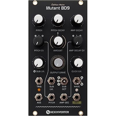 Erica Synths Hexinverter Mutant BD9 Bass Drum Eurorack Module