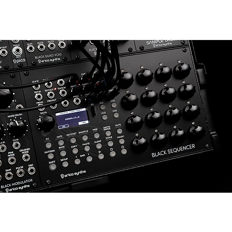 Erica Synths Black Sequencer Eurorack Module