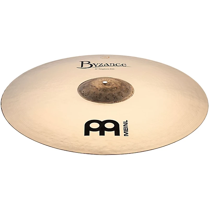 MEINL Byzance Brilliant Polyphonic Ride Cymbal - 22 in.