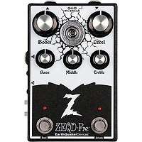 EarthQuaker Devices ZEQD-Pre Tube Preamp Pedal - Black and White