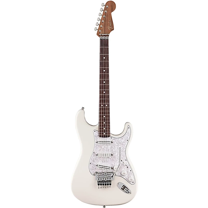 Fender Custom Shop Limited Edition Dave Murray Stratocaster Electric Guitar Masterbuilt By Andy Hicks Olympic White