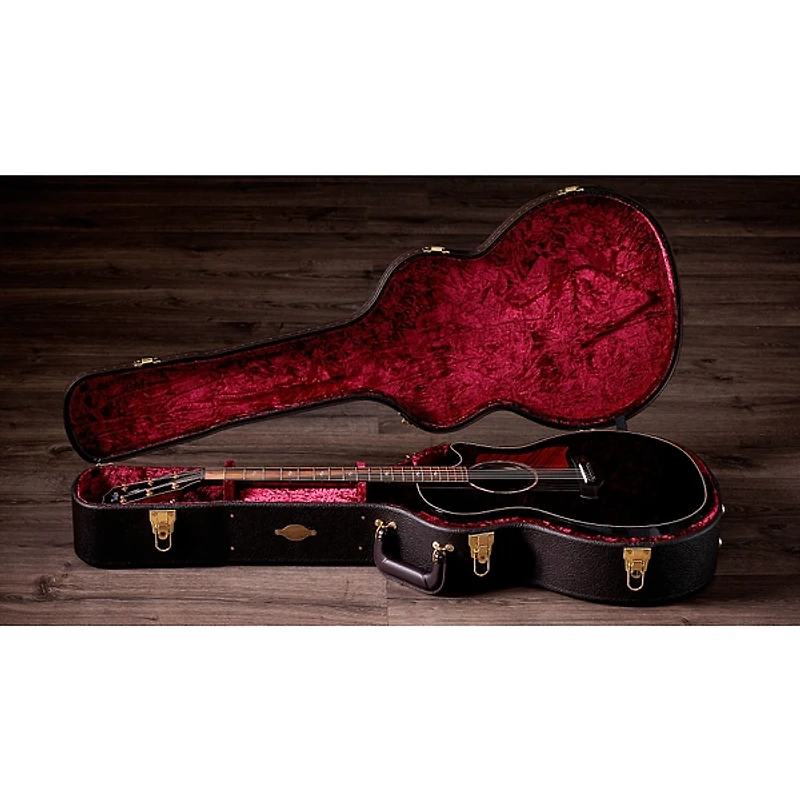 Taylor Next Generation 814ce Builder's Edition Grand Auditorium Acoustic-Electric Guitar - Blacktop