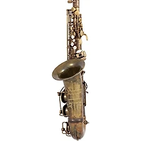 Conn Limited Edition Eb Alto Saxophone with Brillhart Ebolin 7 Mouthpiece Aged Brass Aged Brass Keys