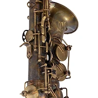 Conn Limited Edition Eb Alto Saxophone with Brillhart Ebolin 7 Mouthpiece Aged Brass Aged Brass Keys