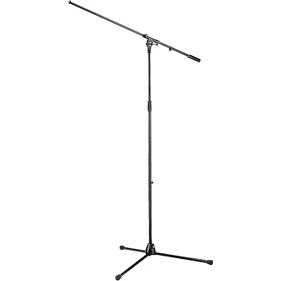 K&M 21021 Overhead Microphone Stand With Boom Arm - Black