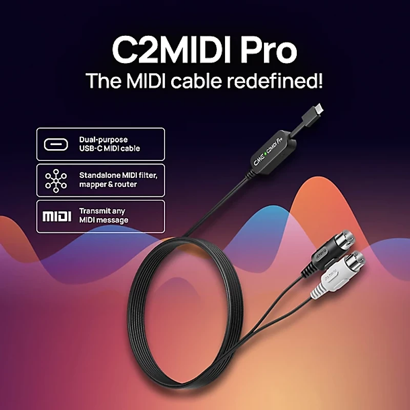 CME C2MIDI Pro MIDI Cable