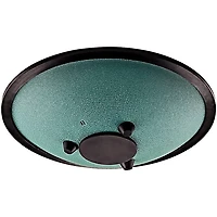 MEINL Sonic Energy Compact Steel Tongue Drum - B Minor, 10 in. Dark Green