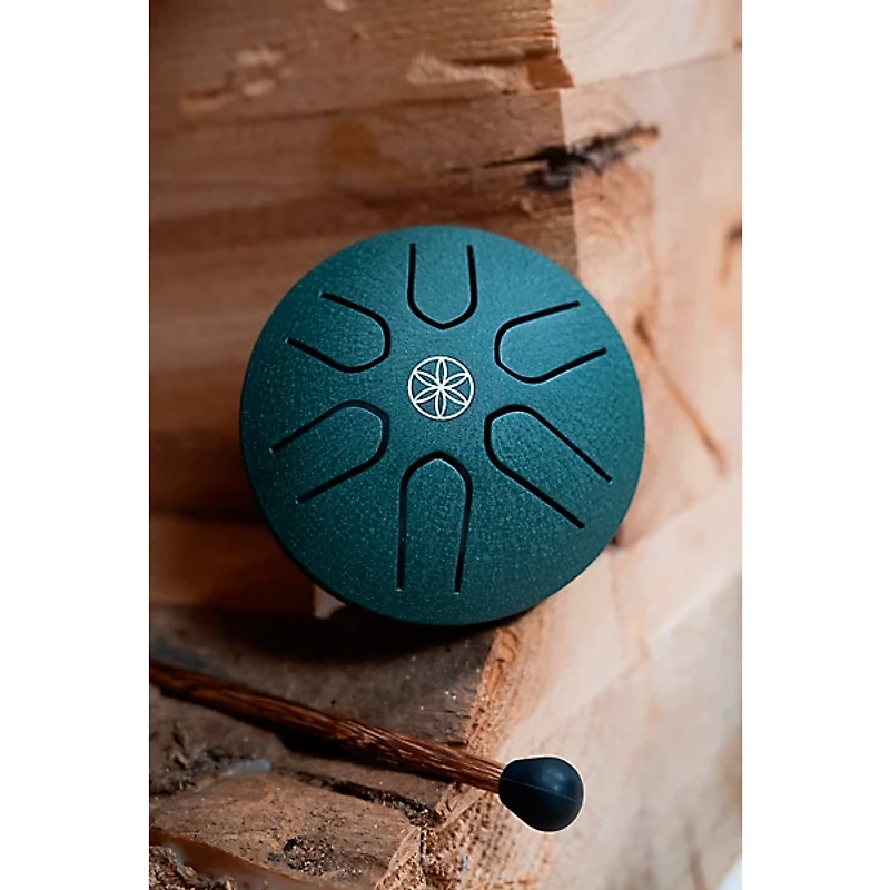 MEINL Sonic Energy Pocket Steel Tongue Drum - A Major, Germ of Life,