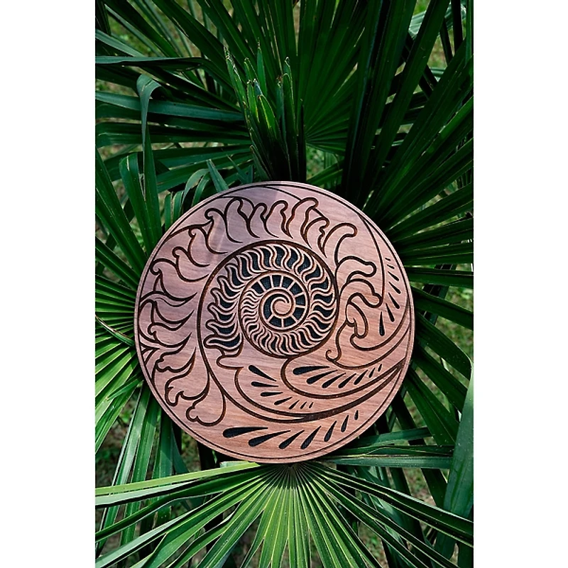 MEINL Sonic Energy Rain Disk, Ocean Sound, Fibonacci-Inspired Carving - 10 in.