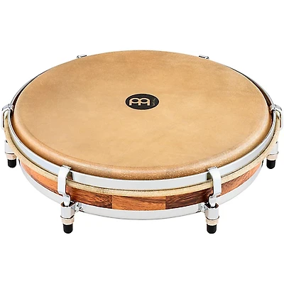 MEINL Panderos De Plena Punteador Hand Drum - 12 in. Antique Brown