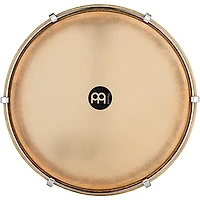 MEINL Panderos De Plena Punteador Hand Drum - 12 in. Antique Brown