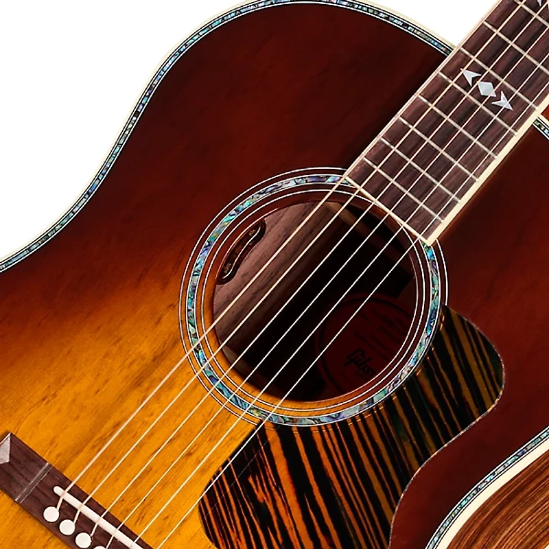 Gibson Custom Advanced Jumbo Anniversary Limited Edition Acoustic-Electric Guitar - Cremona Burst