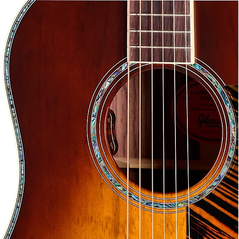 Gibson Custom Advanced Jumbo Anniversary Limited Edition Acoustic-Electric Guitar - Cremona Burst