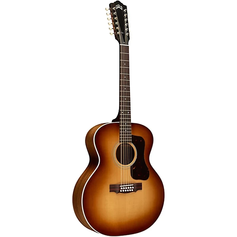 Guild F-412E Standard 12-String Jumbo Acoustic-Electric Guitar -
