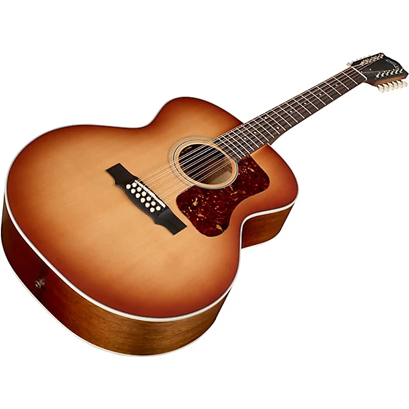 Guild F-412E Standard 12-String Jumbo Acoustic-Electric Guitar -