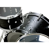 British Drum Co. Raven Series 3-Piece Drum Shell Pack - Satin Black