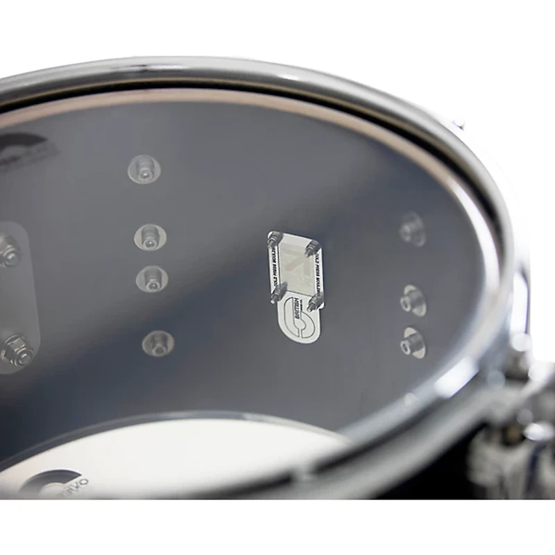 British Drum Co. Raven Series 3-Piece Drum Shell Pack - Satin Black
