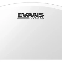 EVANS UV2 EQ3 Bass Drumhead -