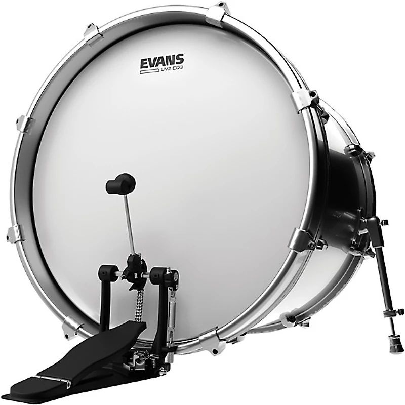 EVANS UV2 EQ3 Bass Drumhead -