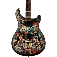 PRS SE Ed Sheeran Hollowbody I Piezo Baritone Electric Guitar - Cosmic Splash