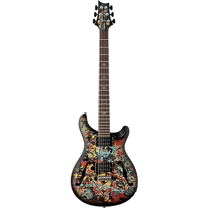 PRS SE Ed Sheeran Hollowbody I Piezo Baritone Electric Guitar - Cosmic Splash