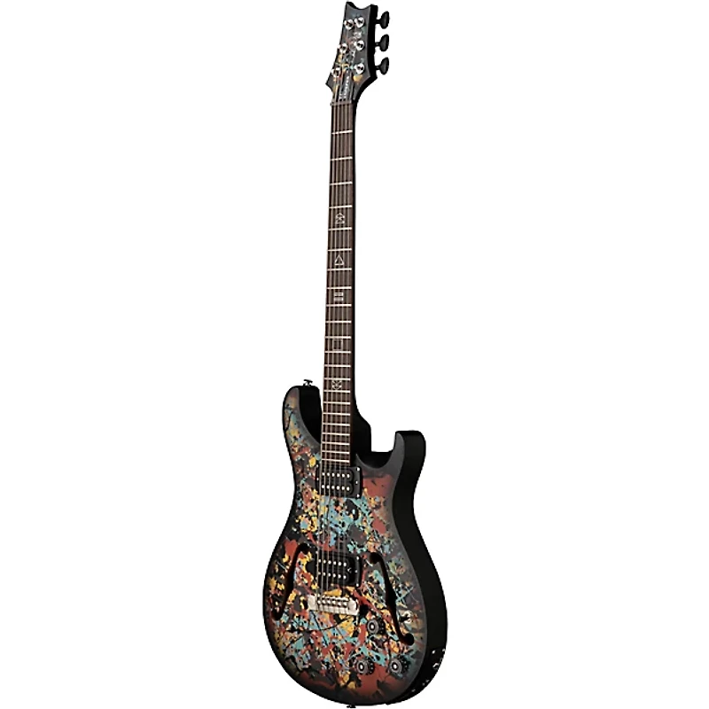 PRS SE Ed Sheeran Hollowbody I Piezo Baritone Electric Guitar - Cosmic Splash