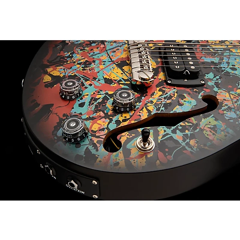 PRS SE Ed Sheeran Hollowbody I Piezo Baritone Electric Guitar - Cosmic Splash