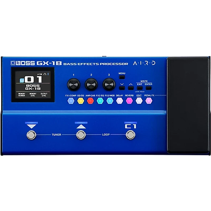 BOSS GX-1B Bass Effects Processor - Blue