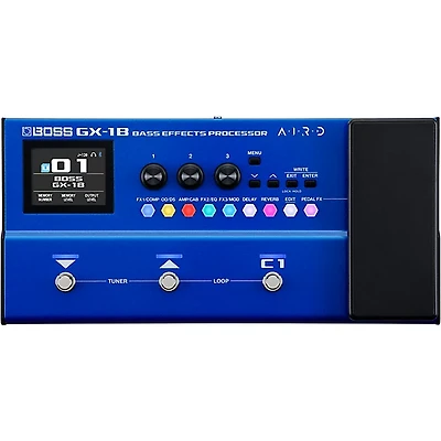 BOSS GX-1B Bass Effects Processor - Blue