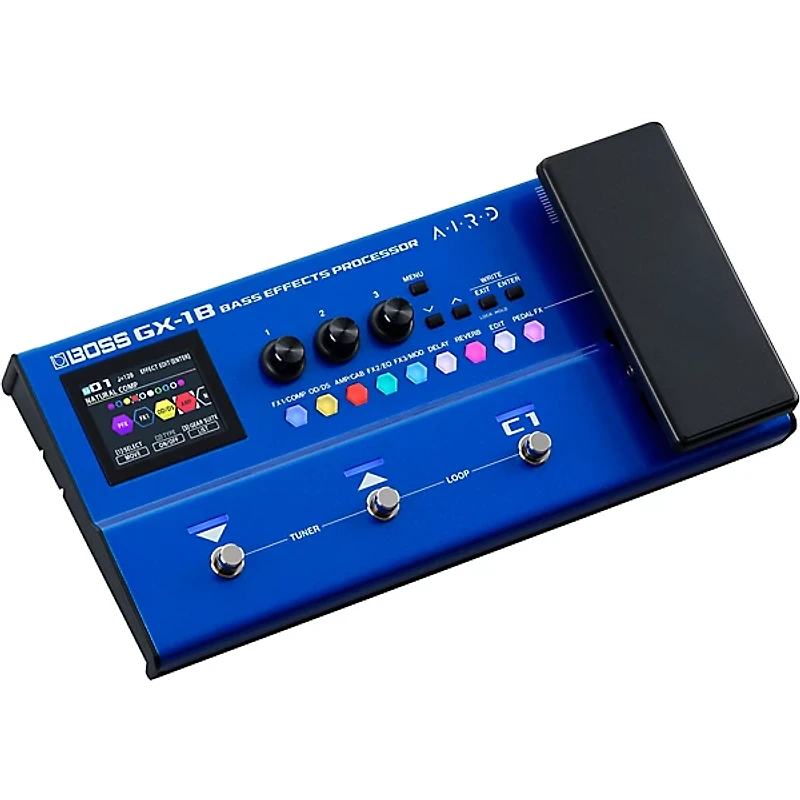 BOSS GX-1B Bass Effects Processor - Blue