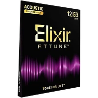 Elixir Attune Phosphor Bronze Acoustic Guitar Strings