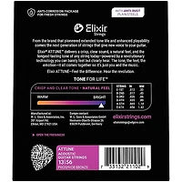 Elixir Attune Phosphor Bronze Acoustic Guitar Strings -