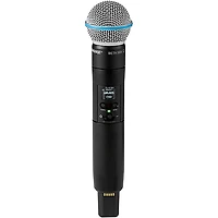 Shure SLXD2+ B58 Wireless Handheld Microphone Transmitter - Band G57