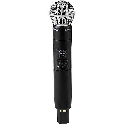 Shure SLXD2+/SM58 Wireless Handheld Microphone Transmitter - Band G57