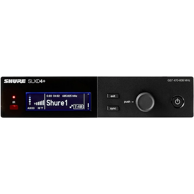 Shure SLXD24+/N8C Digital Wireless Handheld Microphone System - Band G57