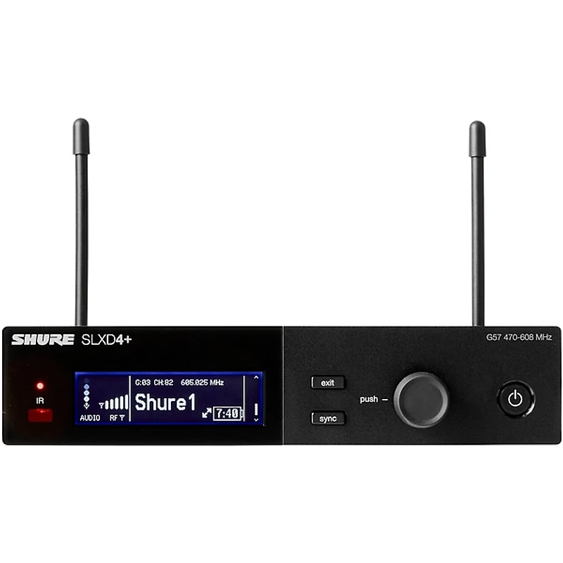 Shure SLXD24+/N8C Digital Wireless Handheld Microphone System - Band G57