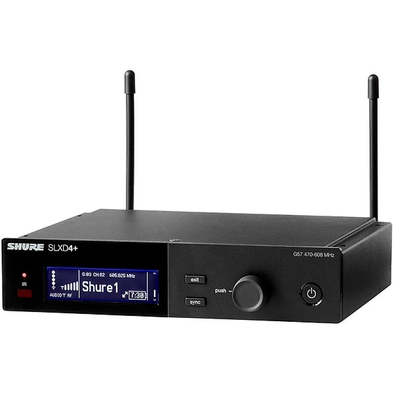Shure SLXD24+/N8C Digital Wireless Handheld Microphone System - Band G57
