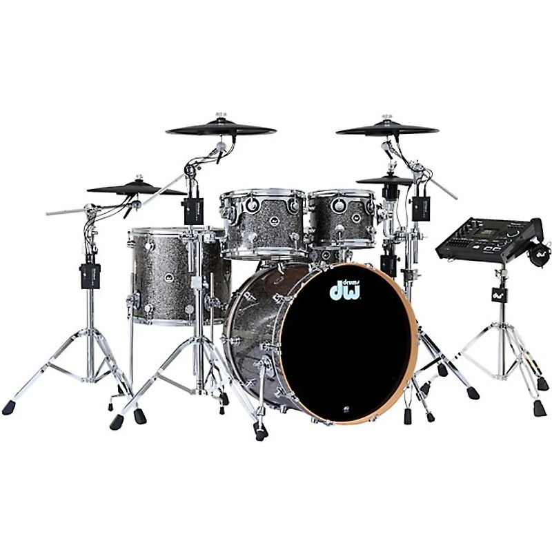 DWe Collector's Series DrumLink 5-Piece Acoustic-Electronic Drum Set with WT-10 Triggers and V71 Sound Module