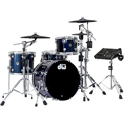 DWe Collector's Series DrumLink 4-Piece Acoustic-Electronic Drum Set with WT-10 Triggers and V71 Sound Module -
