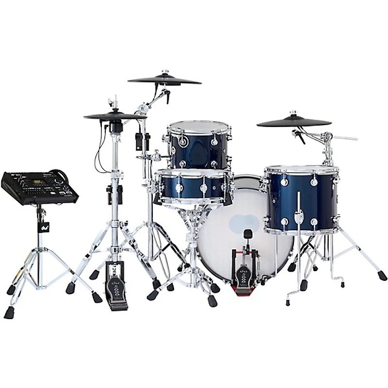 DWe Collector's Series DrumLink 4-Piece Acoustic-Electronic Drum Set with WT-10 Triggers and V71 Sound Module -