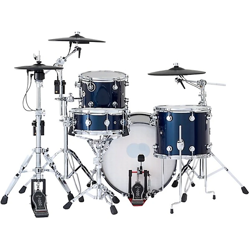 DWe Collector's Series DrumLink 4-Piece Acoustic-Electronic Drum Set with WT-10 Triggers and V71 Sound Module -