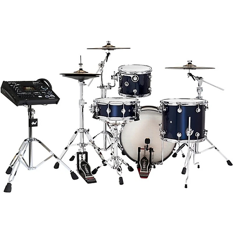 DWe Collector's Series DrumLink 4-Piece Acoustic-Electronic Drum Set with V71 Sound Module