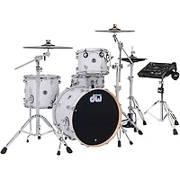 DWe Collector's Series DrumLink -Piece Acoustic-Electronic Drum Set with V71 Sound Module