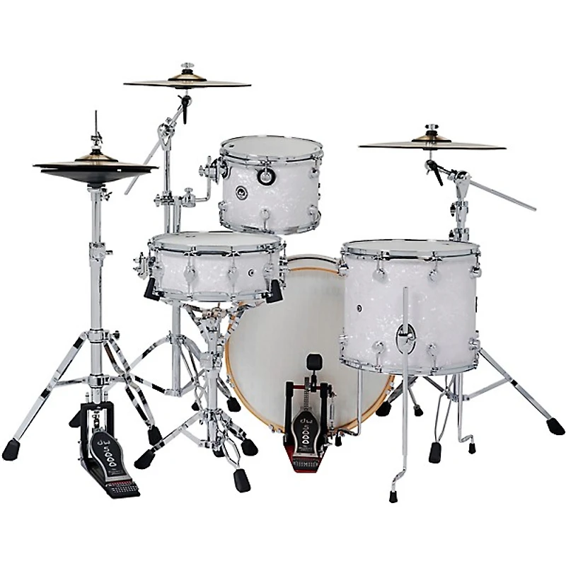 DWe Collector's Series DrumLink -Piece Acoustic-Electronic Drum Set with V71 Sound Module